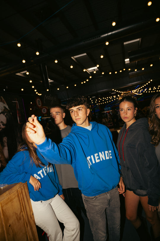 BOLD BLUE- Hoodie