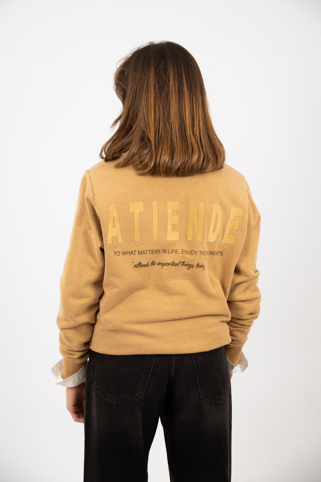 SUDADERA REGULAR SIN CAPUCHA - Atiende