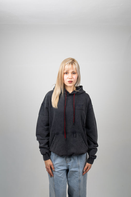 SUDADERA OVERSIZE CON CAPUCHA - PILARICA
