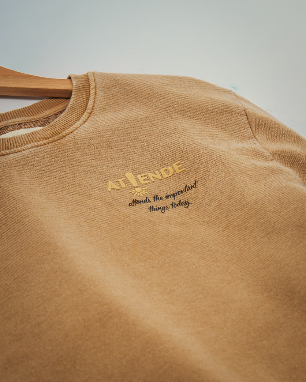 SUDADERA REGULAR SIN CAPUCHA - Atiende