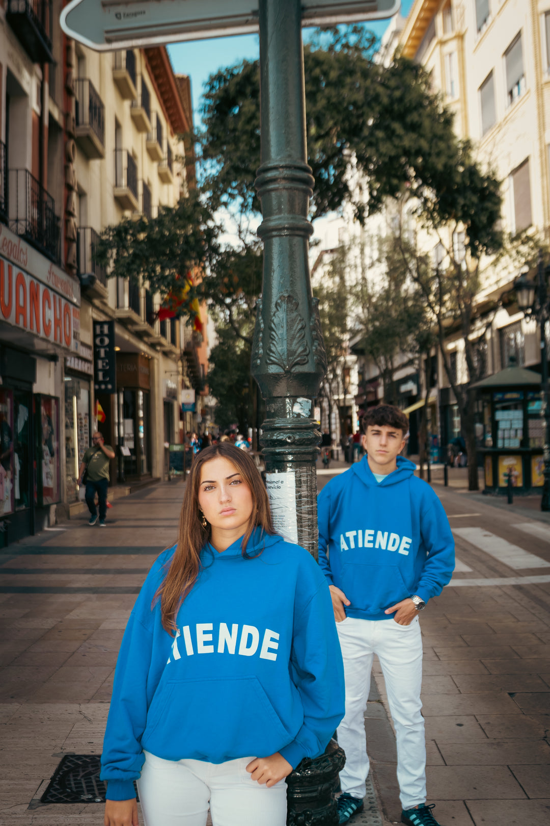 BOLD BLUE- Hoodie