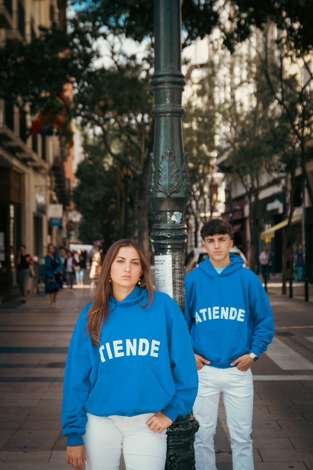 BOLD BLUE- Hoodie