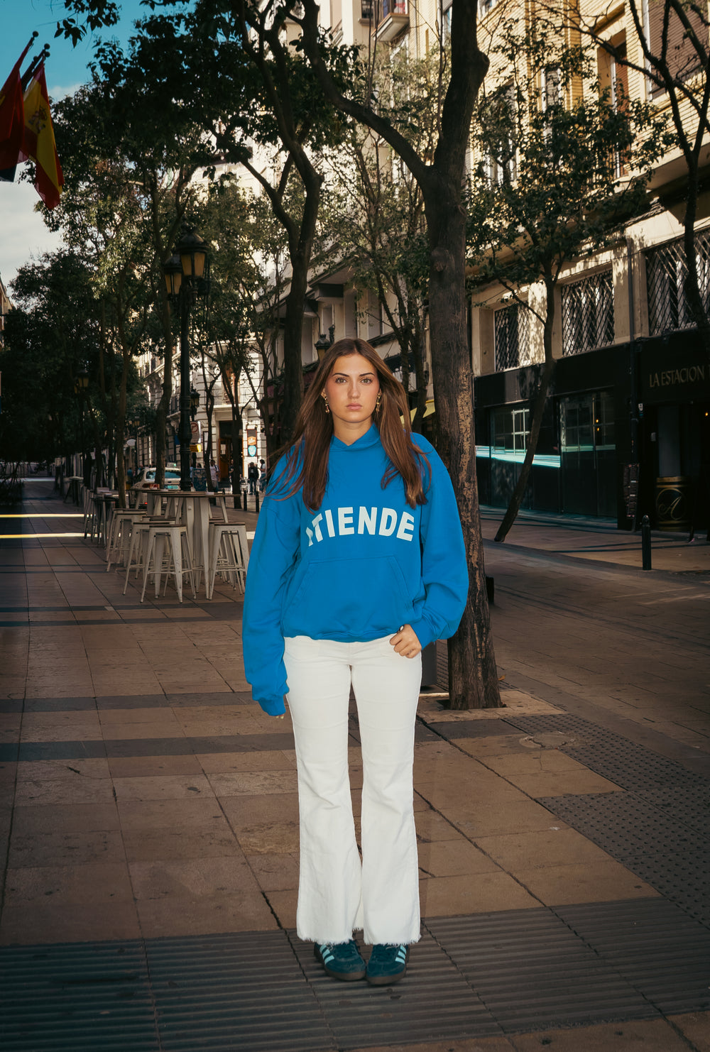 BOLD BLUE- Hoodie