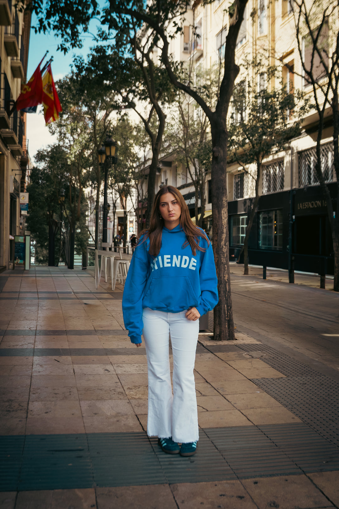 BOLD BLUE- Hoodie