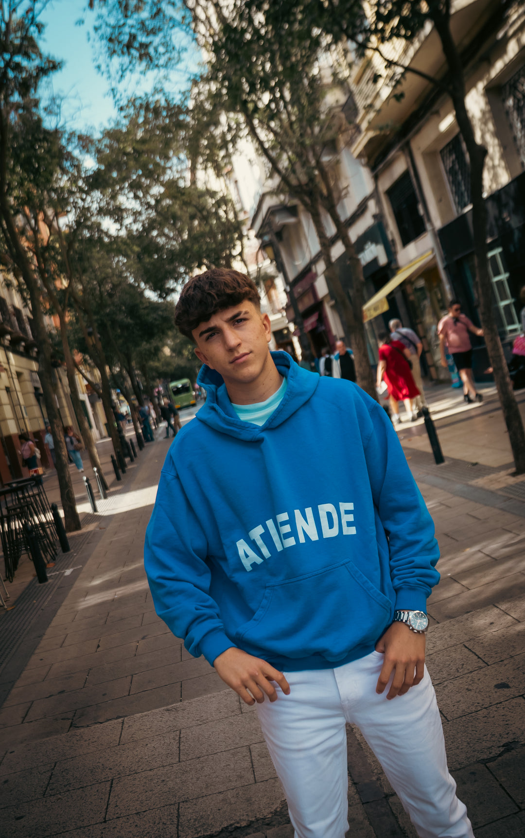 BOLD BLUE- Hoodie