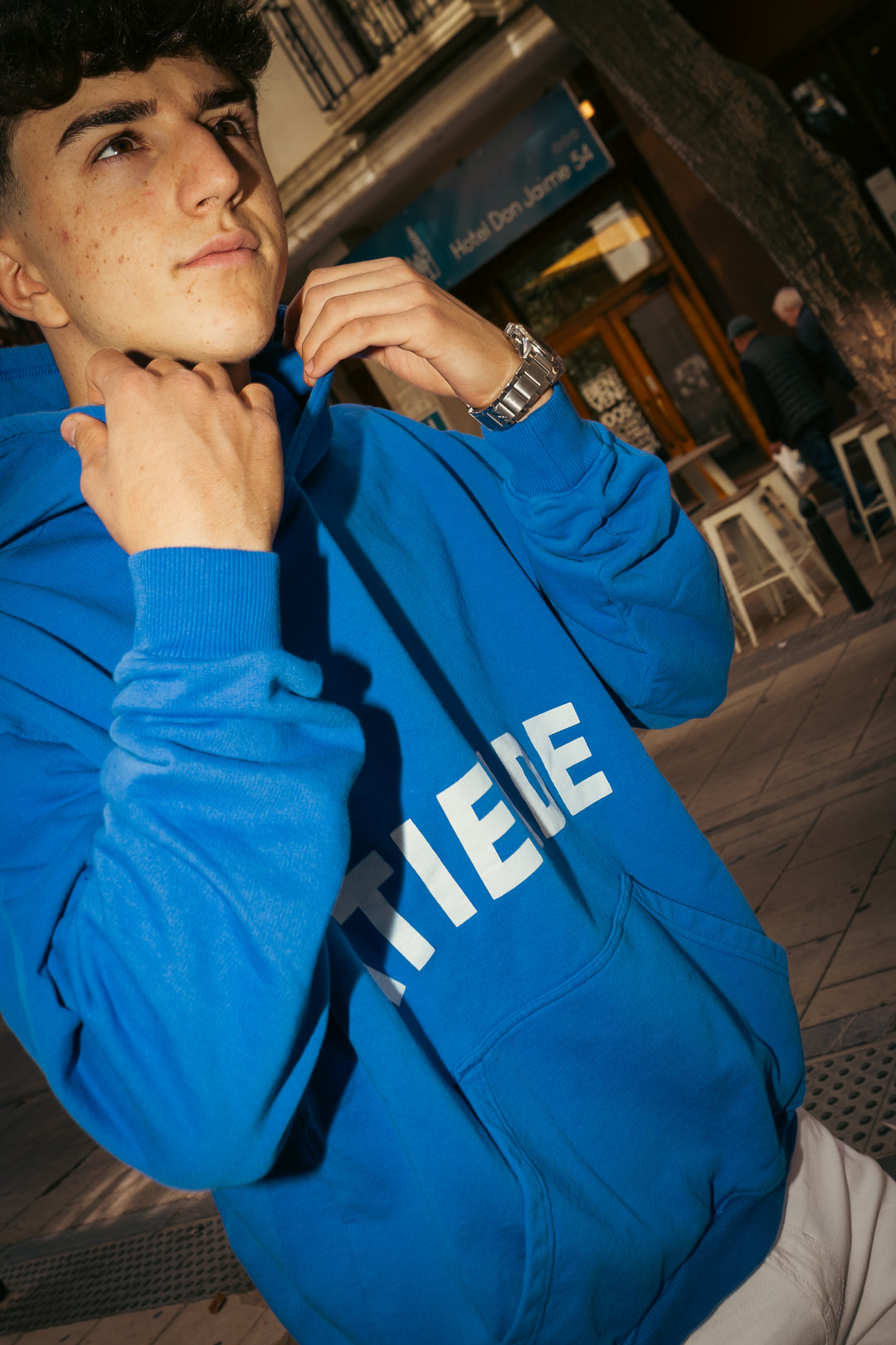 BOLD BLUE- Hoodie