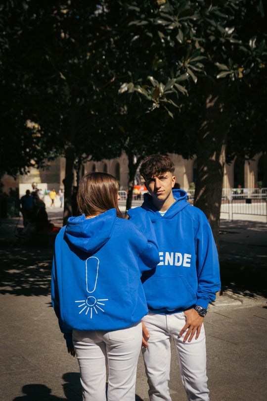 BOLD BLUE- Hoodie