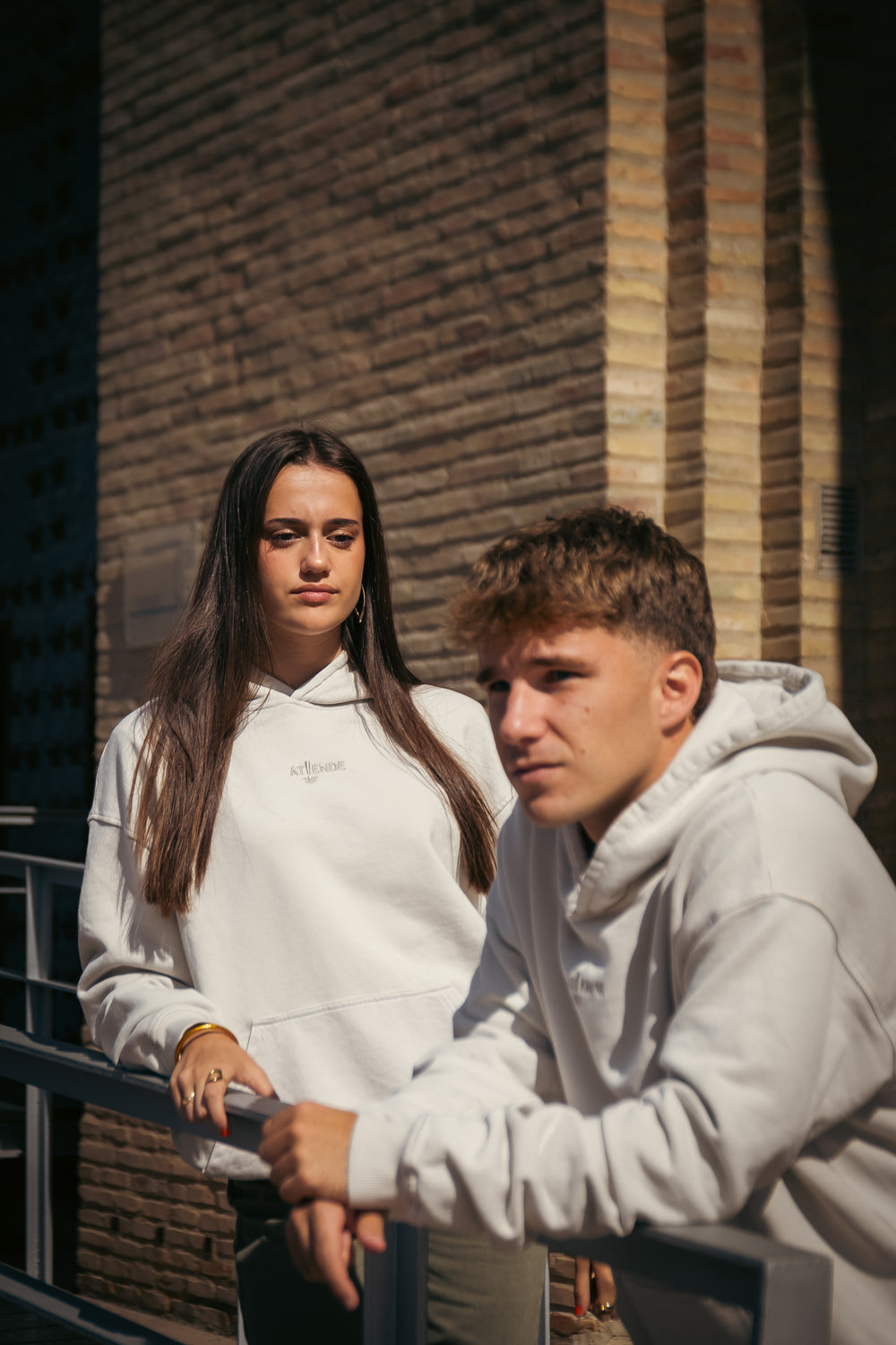 SUDADERA OVERSIZE CON CAPUCHA - TERRA TONES