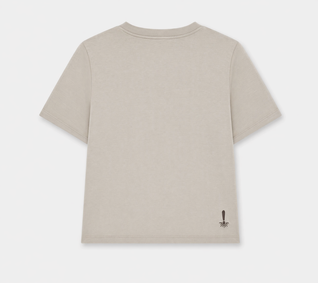 CAMISETA CROP PERRITO MUJER