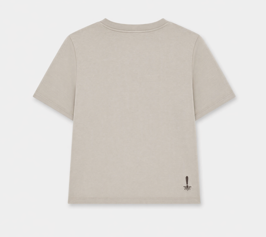 CAMISETA CROP PERRITO MUJER