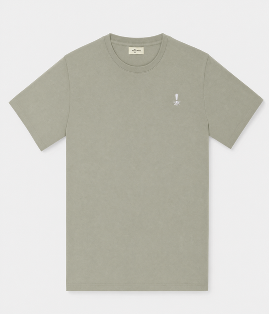 CAMISETA REGULAR VERDE - Basic