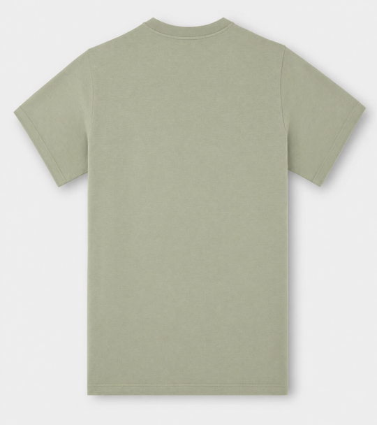 CAMISETA REGULAR VERDE - Basic