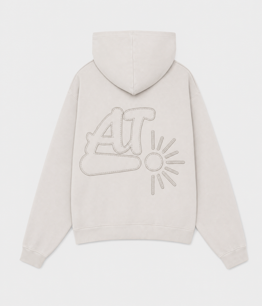 SUDADERA OVERSIZE CON CAPUCHA - TERRA TONES